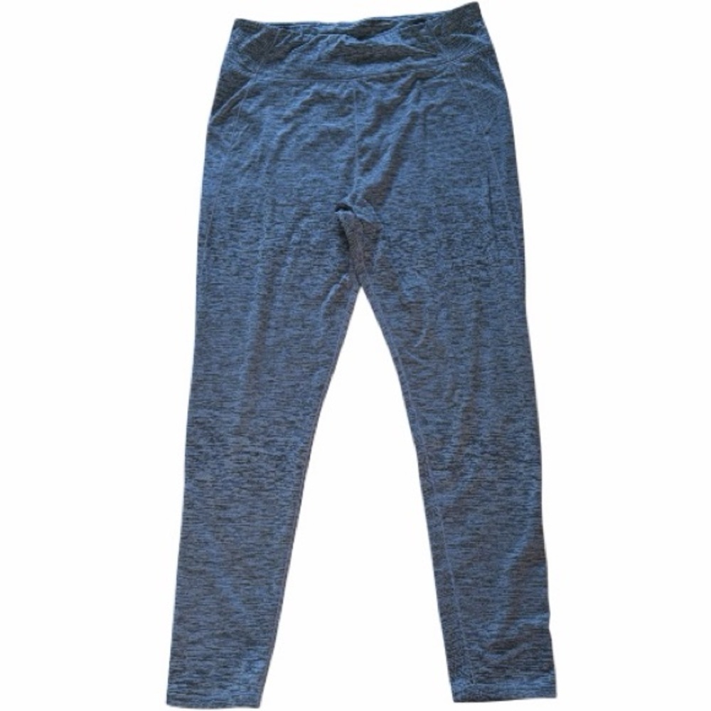Cuddl Duds Leggings Women's Blue Heather Climate Right